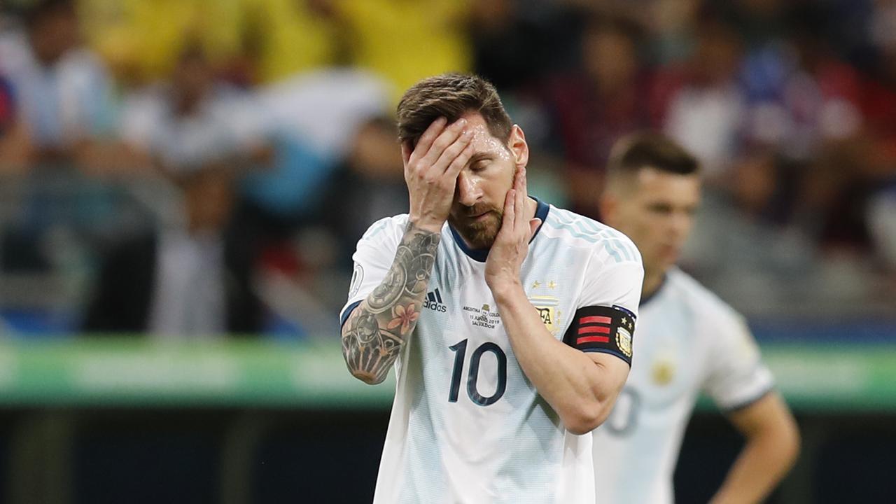 Messi Frustrasi dengan Performa Timnas Argentina
