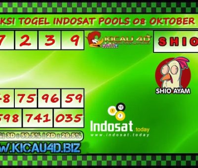 PREDIKSI TOGEL INDOSAT POOLS 08 OKTOBER