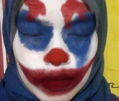 Cewek Bekasi Nonton Joker dengan Dandan Mirip Badut