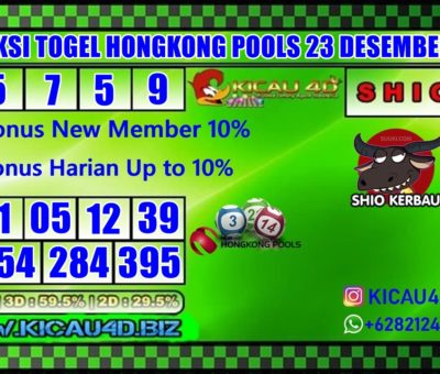 PREDIKSI TOGEL HONGKONG POOLS 23 DESEMBER 2019