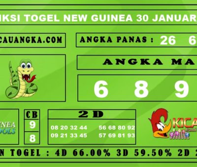 PREDIKSI TOGEL NEW GUINEA 30 JANUARI 2020