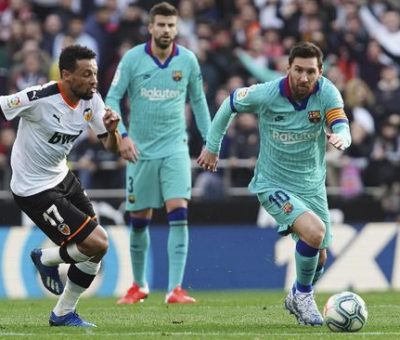 Hasil Liga Spanyol: Barcelona Kalah 0-2 dari Valencia