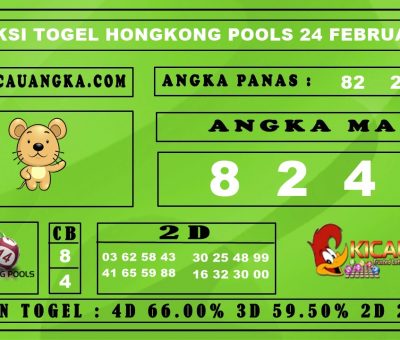 PREDIKSI TOGEL HONGKONG POOLS 25 FEBRUARI 2020