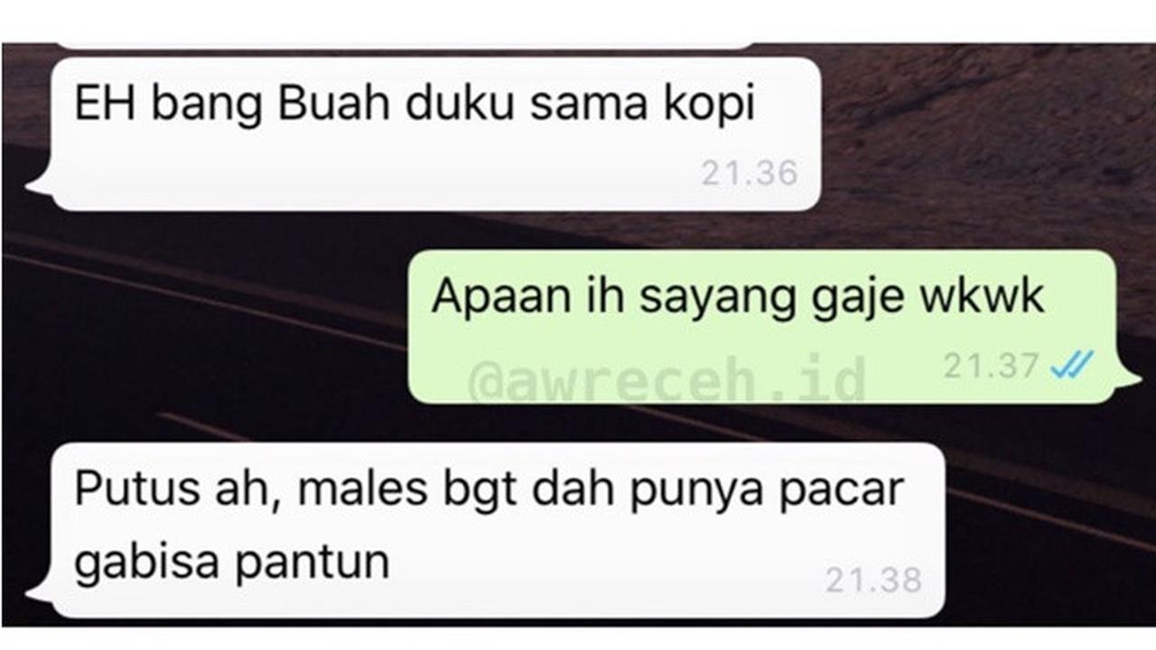 6 Chat Mutusin Pacar Ini Tega Sekaligus Bikin Geregetan