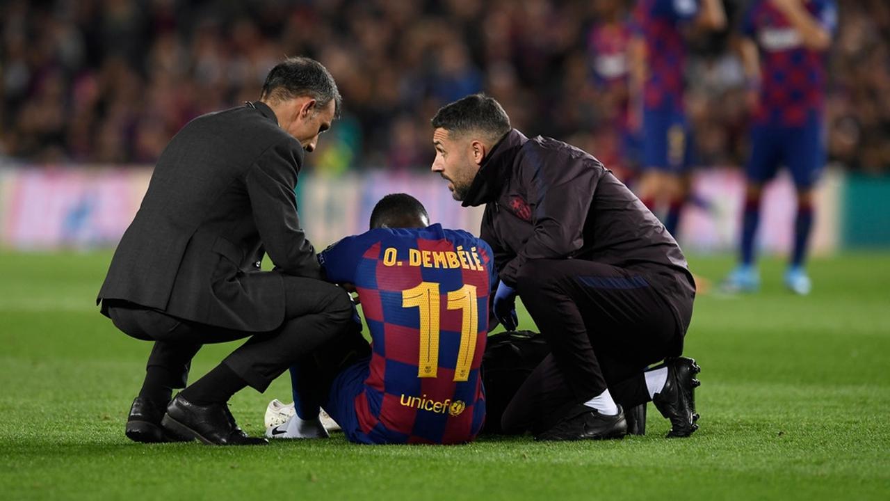 Kerap Dihantam Cedera Dembele Tetap Dipertahankan Barcelona