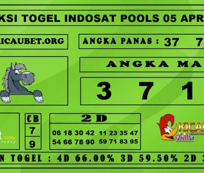 PREDIKSI TOGEL INDOSAT POOLS 05 APRIL 2020