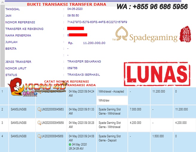 BUKTI JACKPOT DAN WD KEMENANGAN 11.2 JT KICAU4D