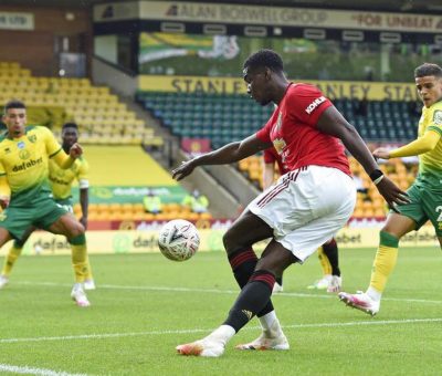 Interaksi Bruno Fernandes dan Paul Pogba Ini Bikin Fans Manchester United Girang