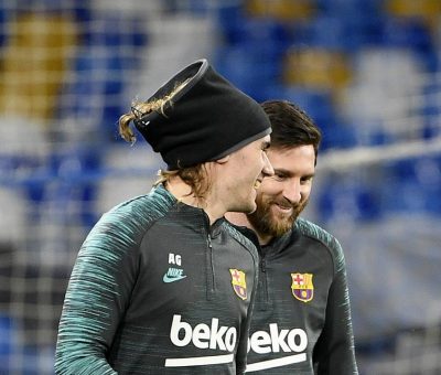 Lionel Messi dan Griezmann Berkelahi pada Sesi Latihan Barcelona