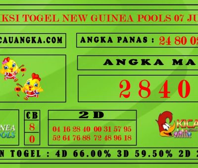 PREDIKSI TOGEL NEW GUINEA POOLS 07 JUNI 2020