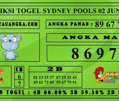 PREDIKSI TOGEL SYDNEY POOLS 2 JUNI 2020