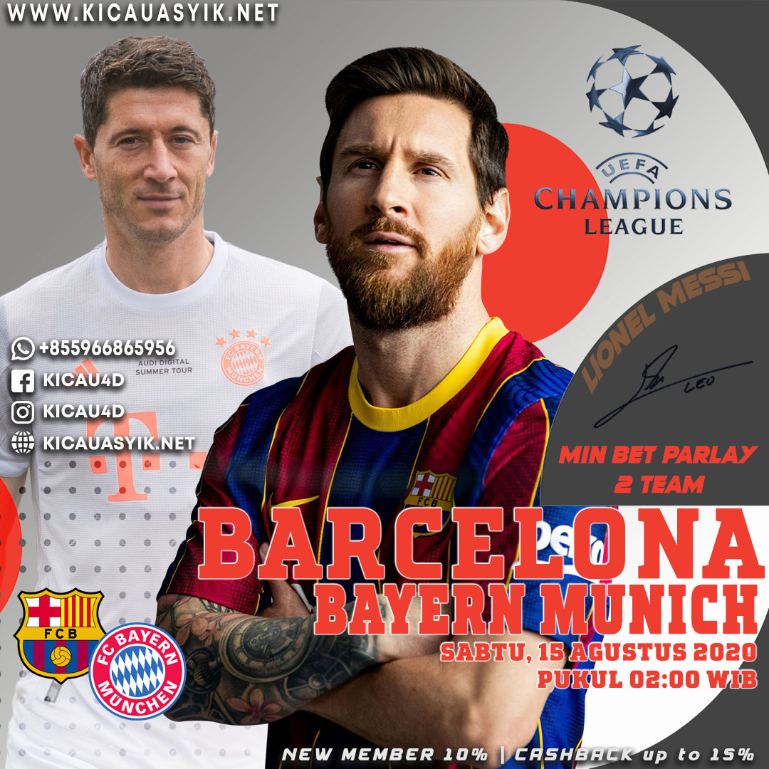 Prediksi Barcelona Vs Bayern Munchen di Liga Champions: Panggung Akbar Lionel Messi dan Lewandowski