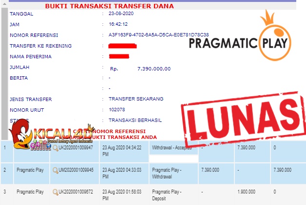 BUKTI JACKPOT DAN WD KEMENANGAN 7 JT KICAU4D