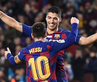 Jawaban Indah Luis Suarez untuk Pesan Perpisahan dari Lionel Messi