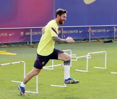 Hadir di Sesi Latihan, Messi Beri Contoh Positif kepada Pemain Barcelona