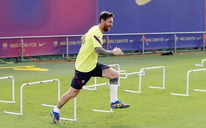 Hadir di Sesi Latihan, Messi Beri Contoh Positif kepada Pemain Barcelona