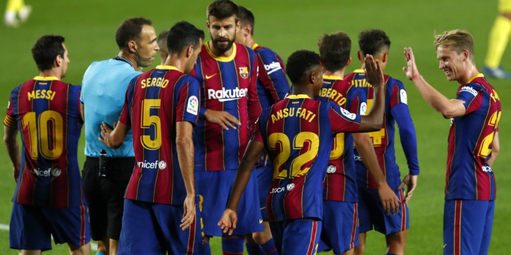 Hasil Pertandingan Barcelona vs Villarreal: Skor 4-0