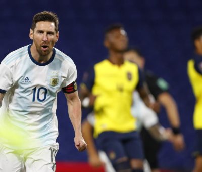 Messi Bawa Argentina Raih Tiga Poin, Uruguay Menang Dramatis
