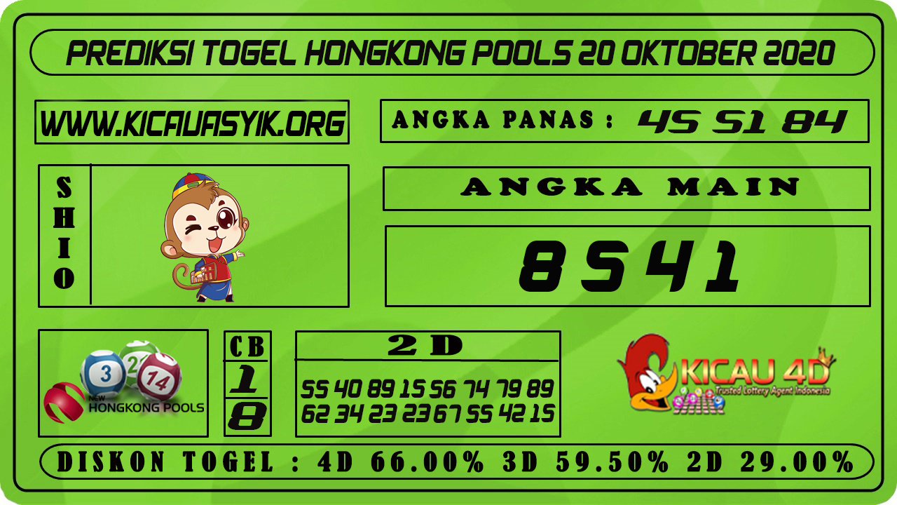 PREDIKSI TOGEL HONGKONG 20 OKTOBER 2020