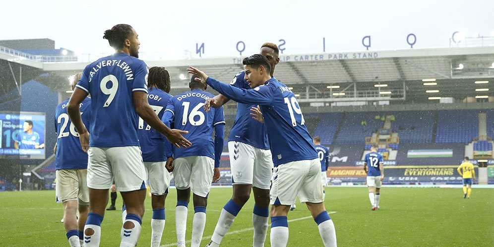 Everton Awal Musim 2020/2021: 7 Laga, 7 Kemenangan, 24 Gol