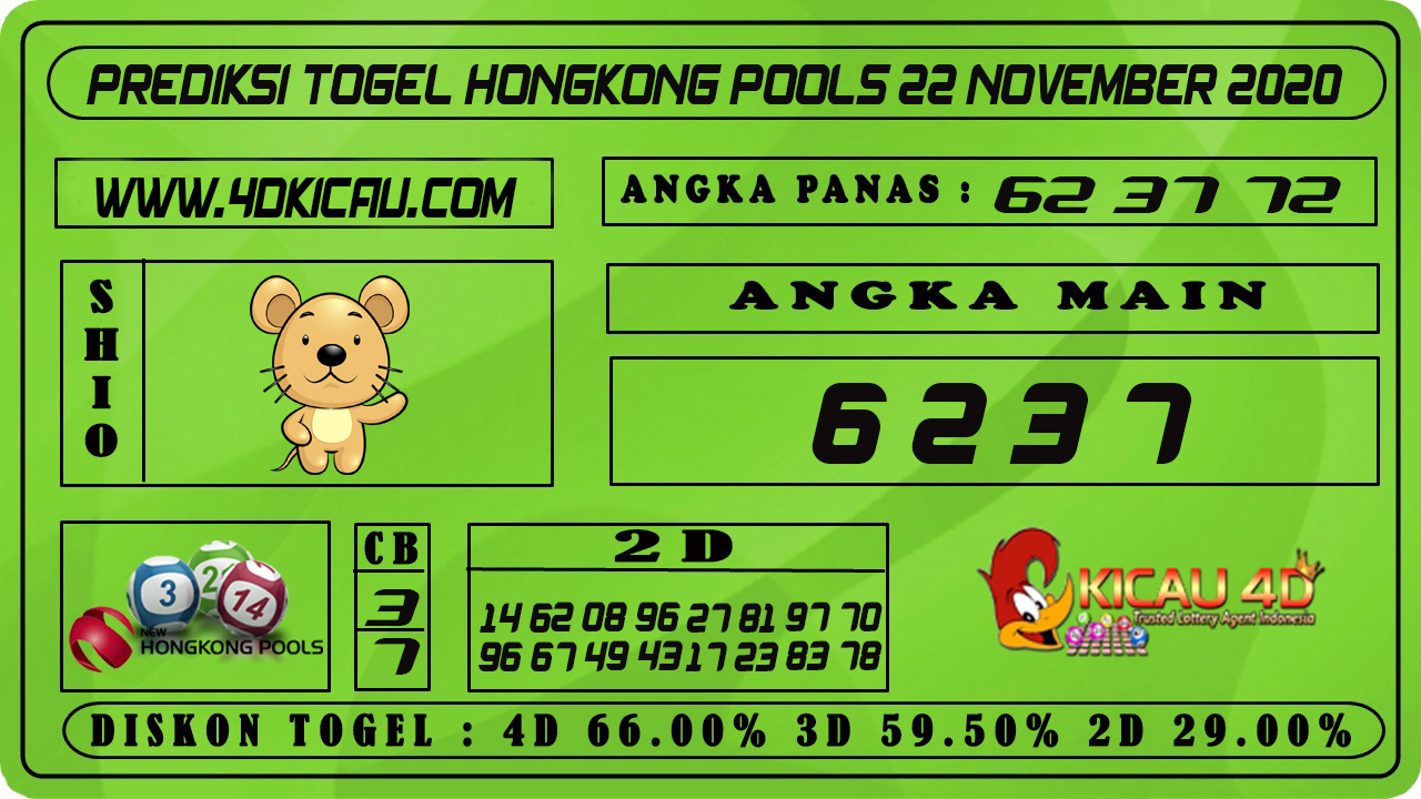 PREDIKSI TOGEL HONGKONG POOLS 22 NOVEMBER 2020