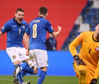 Eksekusi Penalti Jorginho Bantu Italia ungguli Polandia