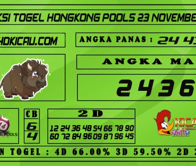 PREDIKSI TOGEL HONGKONG POOLS 23 NOVEMBER 2020
