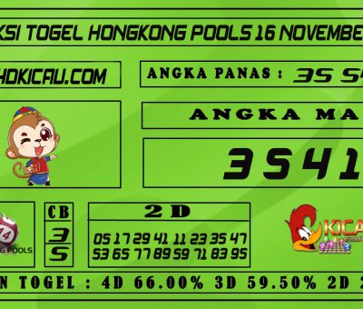 PREDIKSI TOGEL HONGKONG POOLS 16 NOVEMBER 2020
