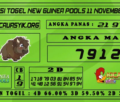 PREDIKSI TOGEL NEW GUINEA POOLS 11 NOVEMBER 2020