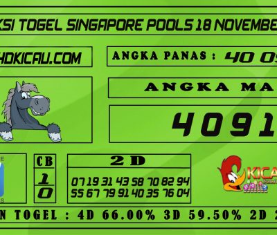 PREDIKSI TOGEL SINGAPORE POOLS 18 NOVEMBER 2020