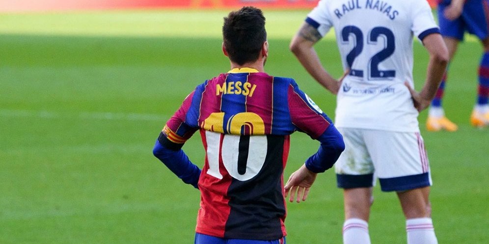 Tribut Menyentuh Lionel Messi di Laga Kontra Osasuna