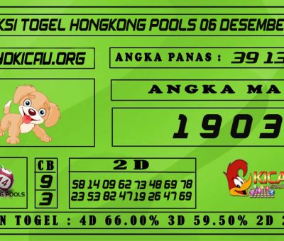 PREDIKSI TOGEL HONGKONG POOLS 06 DESEMBER 2020