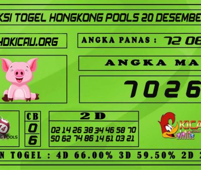PREDIKSI TOGEL HONGKONG POOLS 20 DESEMBER 2020