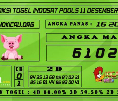 PREDIKSI TOGEL INDOSAT POOLS 11 DESEMBER 2020