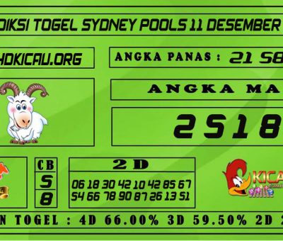 PREDIKSI TOGEL SYDNEY POOLS 11 DESEMBER 2020