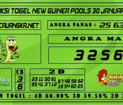 PREDIKSI TOGEL NEW GUINEA POOLS 30 JANUARI 2021