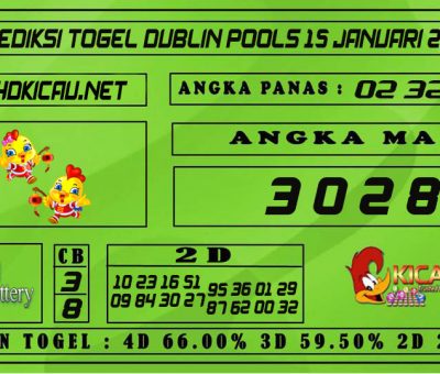 PREDIKSI TOGEL DUBLIN POOLS 15 JANUARI 2021