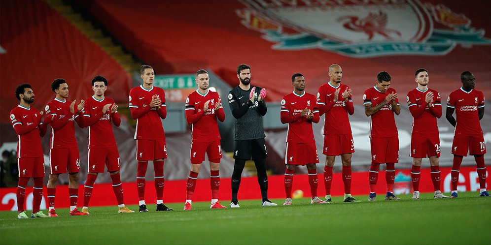 Liverpool Berada di Puncak Hanya dengan Setengah Tim Saja