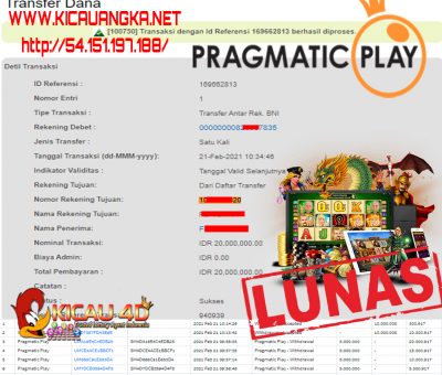 BUKTI JACKPOT KEMENANGAN MEMBER 20 JUTA KICAU4D