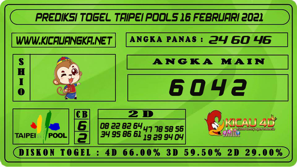 PREDIKSI TOGEL TAIPEI POOLS 16 FEBRUARI 2021