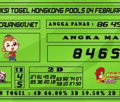 PREDIKSI TOGEL HONGKONG POOLS 04 FEBRUARI 2021