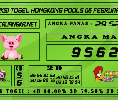 PREDIKSI TOGEL HONGKONG POOLS 06 FEBRUARI 2021