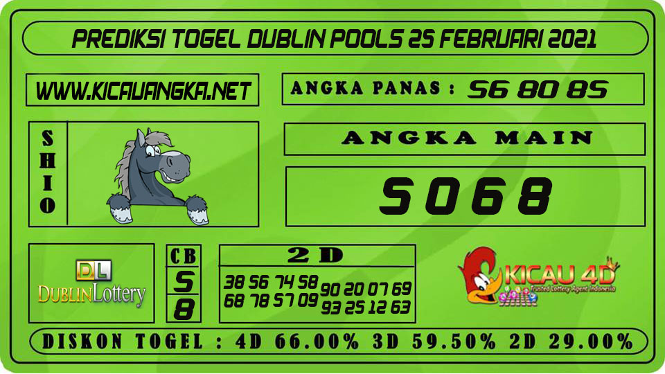 PREDIKSI TOGEL DUBLIN POOLS 25 FEBRUARI 2021