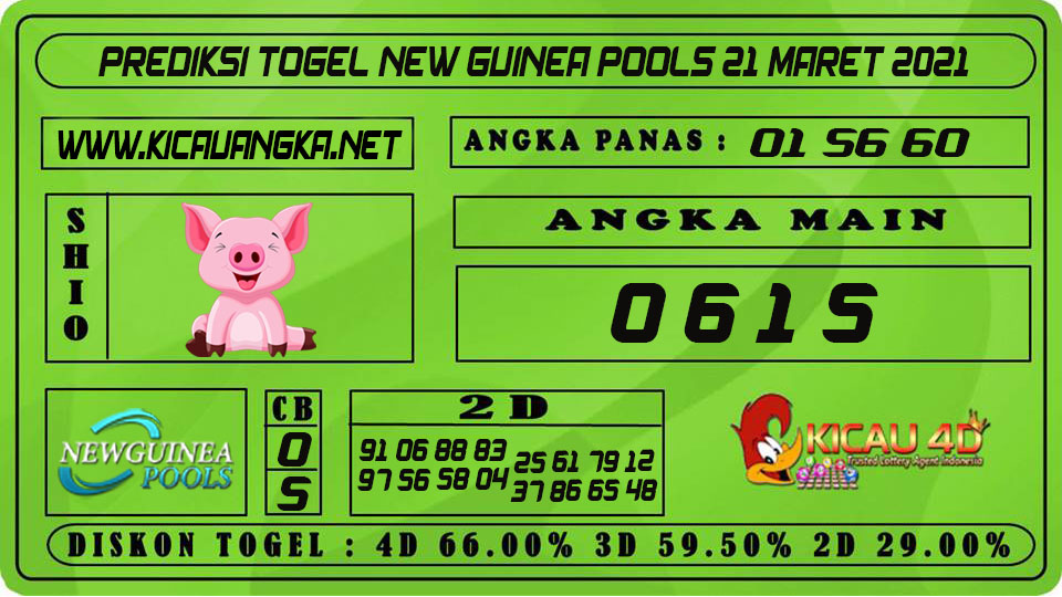 PREDIKSI TOGEL NEW GUINEA POOLS 21 MARET 2021