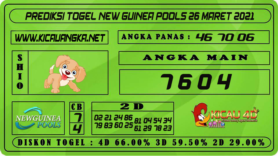 PREDIKSI TOGEL NEW GUINEA POOLS 26 MARET 2021