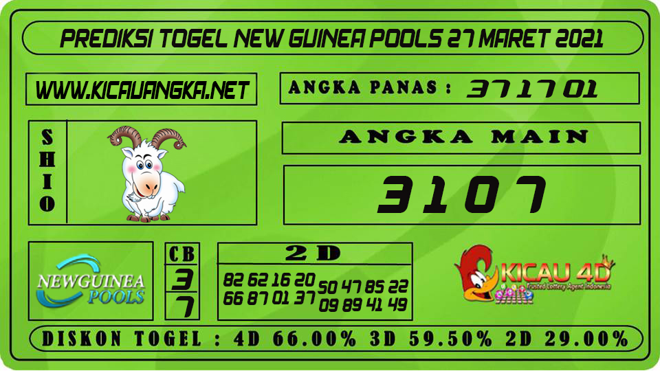 PREDIKSI TOGEL NEW GUINEA POOLS 27 MARET 2021