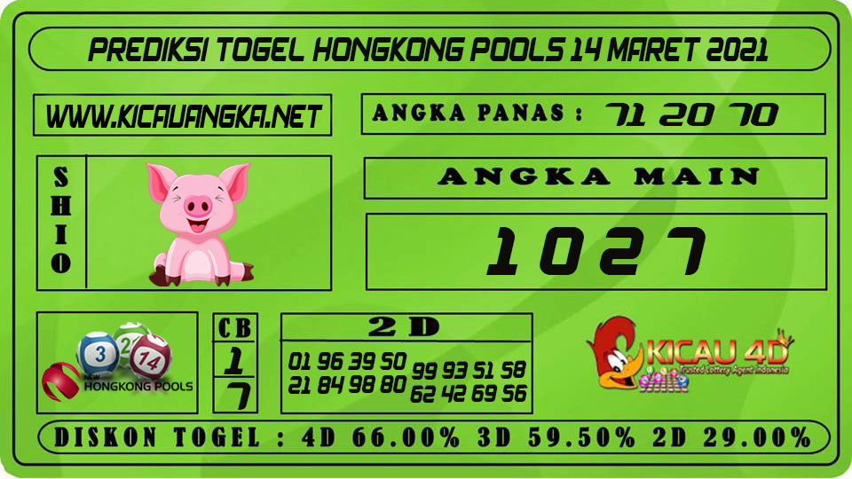 PREDIKSI TOGEL HONGKONG POOLS 14 MARET 2021