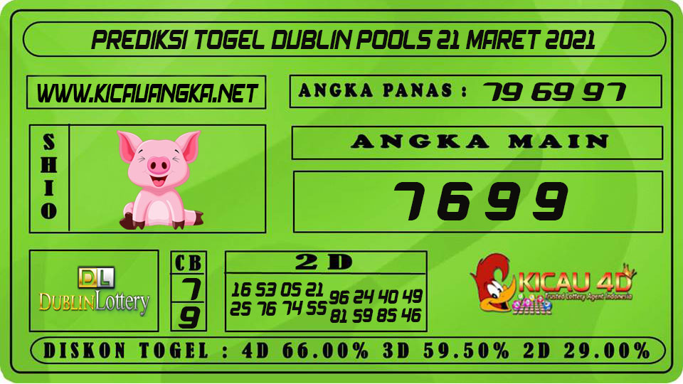 PREDIKSI TOGEL DUBLIN POOLS 21 MARET 2021