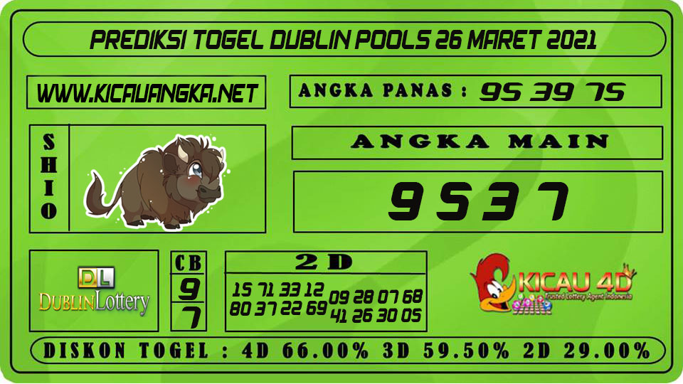 PREDIKSI TOGEL DUBLIN POOLS 26 MARET 2021