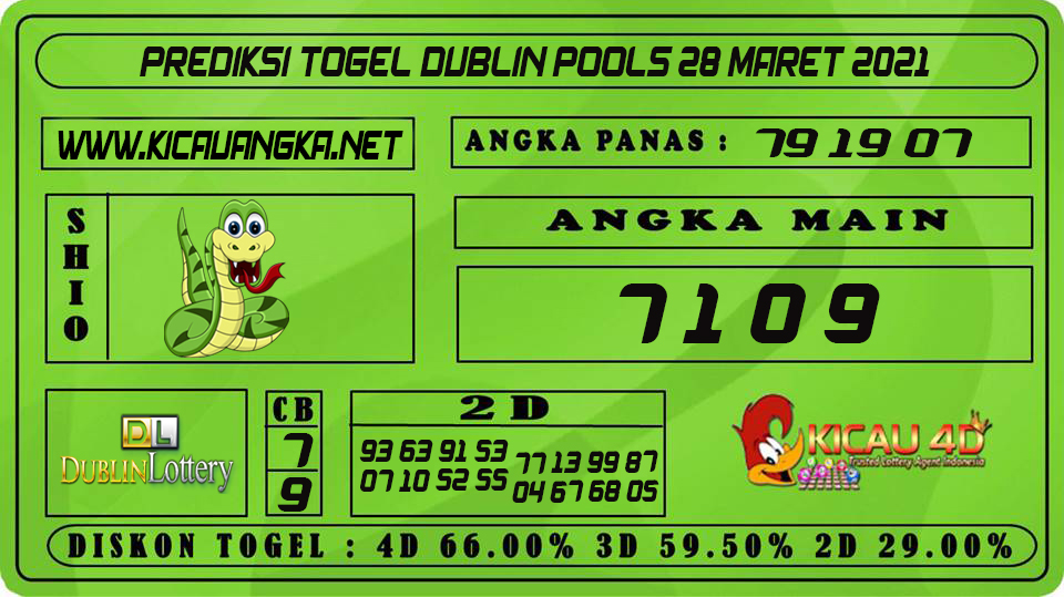 PREDIKSI TOGEL DUBLIN POOLS 28 MARET 2021